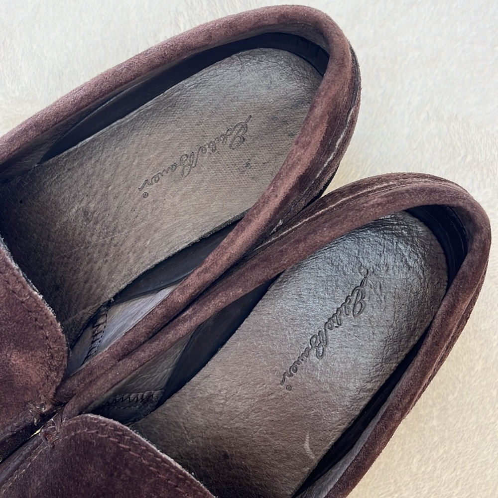 Eddie Bauer Brown Suede Loafers - Picture 5 of 8